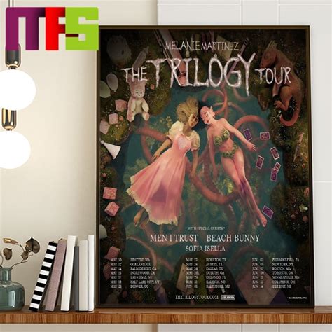 Melanie Martinez The Trilogy Tour 2024 Home Decor Poster Canvas