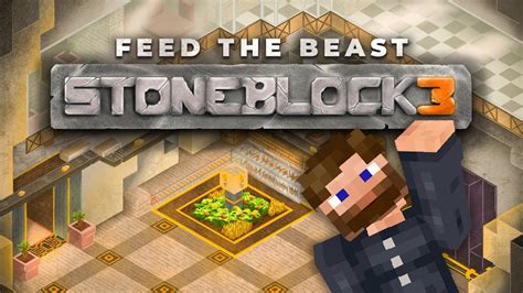 StoneBlock 3 Minecraft Modpack EP1 Sneak Peek - YouTube