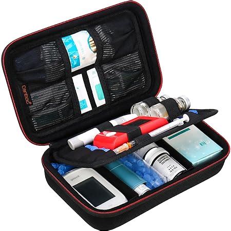 Amazon.com: Canboc Diabetic Supplies Travel Case, Carrying Bag for Glucose Meter, Insulin Pens ...