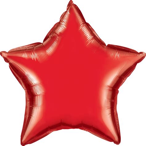 Red 18” Star Foil Balloon