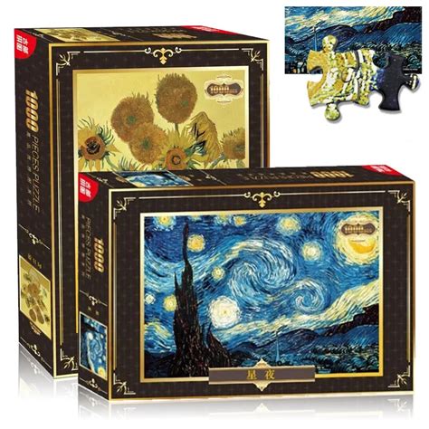 puzzle 1000 pieces Famous Painting of World Adult puzzles 1000 Kids DIY ...