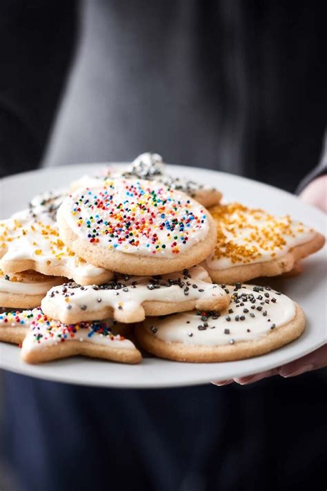 Cut Out Sugar Cookies with Cream Cheese Frosting - a Holiday Favorite!