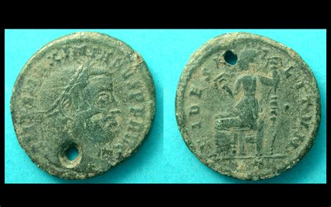 Maximian Hercules, Follis, Fides Militum Reverse, Noble Roman Coins