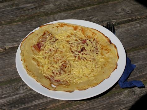 Pannekoek met kaas en spek im Segelcafé Rufus am Noorder O… | Flickr