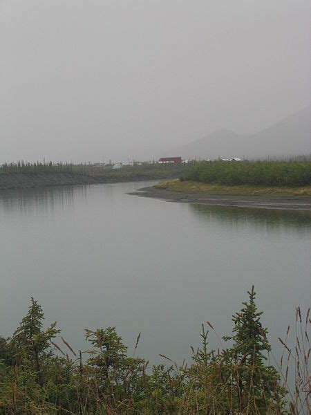 Chandalar River near Arctic Village - http://www.greatalaskanhomes.com/towns/arcticvillage.html ...