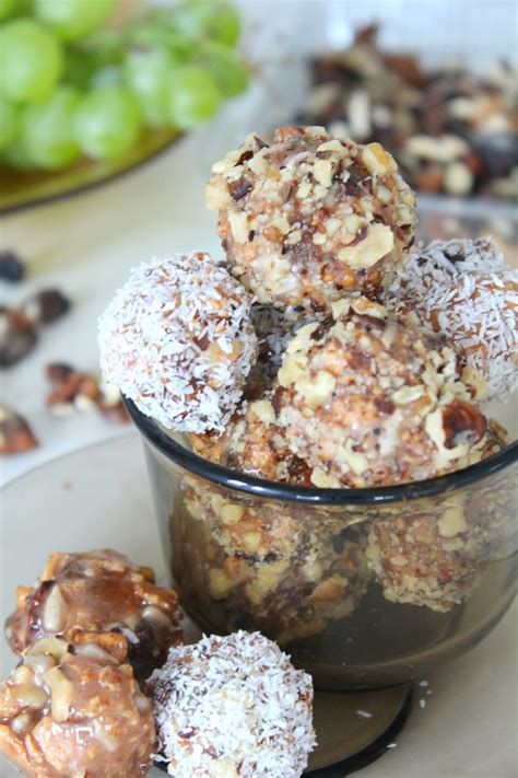 Caramel Balls Recipe Easy Peasy Energy Bites Snacks