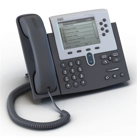 3d model cisco unified ip phone