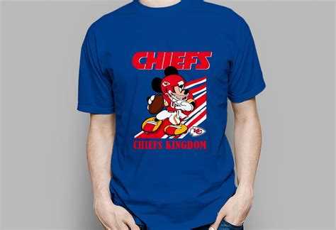 Kansas City Chiefs Slogan Chiefs Königreich Mickey Mouse NFL | Etsy