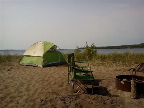 tent site #13 - Picture of Munising Tourist Park Campground, Munising ...