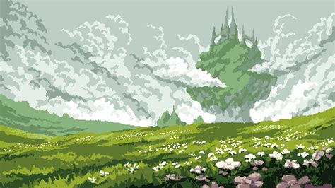 Nauris on Twitter | Pixel art landscape, Pixel art background, Art aesthetic wallpaper