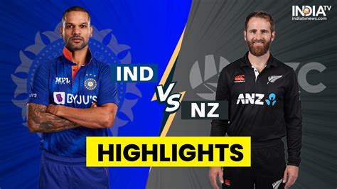 IND vs NZ 3rd ODI, Highlights: Match called off, IND lose series by 1-0 ...