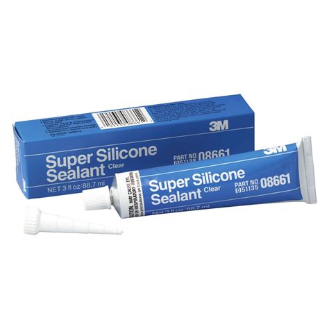 3M® 8661 - 3 oz. Clear Super Silicone Seal