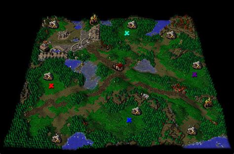 Warcraft III - Maps - Warcraft III: The Frozen Throne Ladder Map Pictures