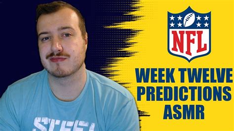 NFL Week 12 Predictions ASMR - YouTube