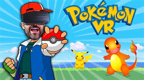 Entramos en el mundo de Pokemon VR - en Realidad Virtual - YouTube