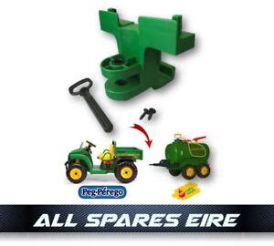 PEG PEREGO TRAILER TOW HITCH FOR JOHN DEERE GATOR TO SUIT ROLLY TOY ...