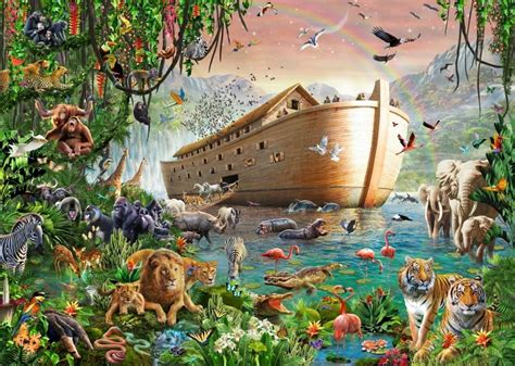 Noah's Ark Poster Print by Adrian Chesterman - Walmart.com - Walmart.com