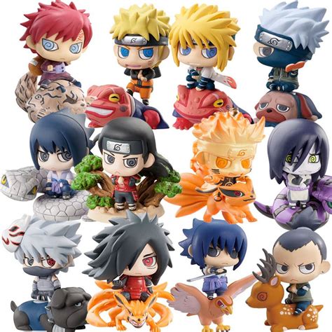 2019 Funko Pop Naruto Sasuke Uzumaki Kakashi Gaara Action With Mounts Figures Japan Anime ...