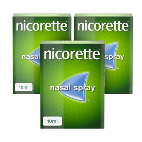 Buy Nicorette Nasal Spray 10ml - Triple Pack | Chemist Direct