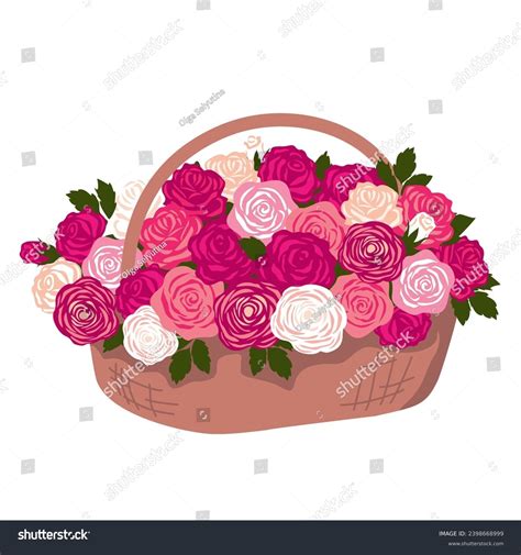 Flower Basket Clipart Stock Photos - 3,880 Images | Shutterstock