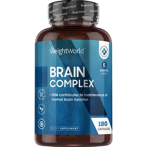 Buy Brain Complex s - Nootropics Brain Supplement Enhanced With C ...