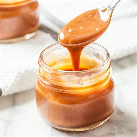 Homemade Salted Caramel Sauce (4-Ingredient) - Chew Out Loud