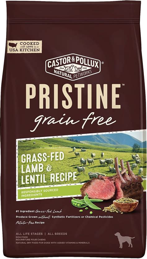 Castor and Pollux Pristine Grain Free Dog Food | Review | Rating | Recalls