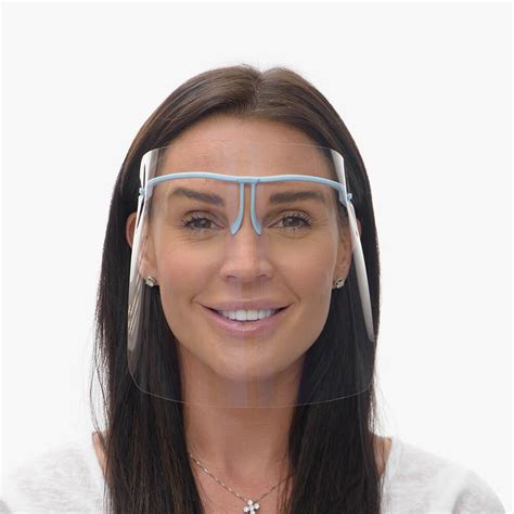 Visin PPE Anti Reflective Glasses Frames Face Shield V2 - Diamond Coatings