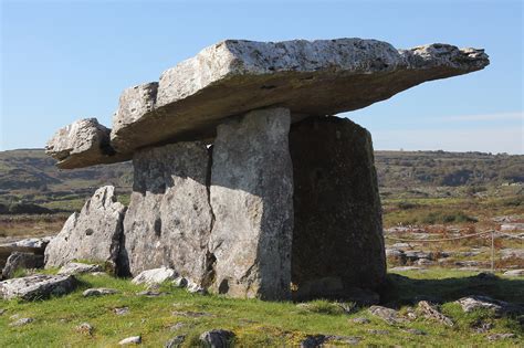 Poulnabrone Dolmen (portal tomb built around 3500 BC) @ derek.broox.com