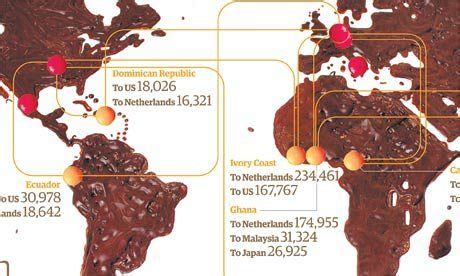 The world map of chocolate (made out of chocolate) | Chocolate world, How to make chocolate ...