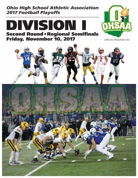 OHSAA > Sports & Tournaments > Football > Football - 2017 > 2017 OHSAA ...