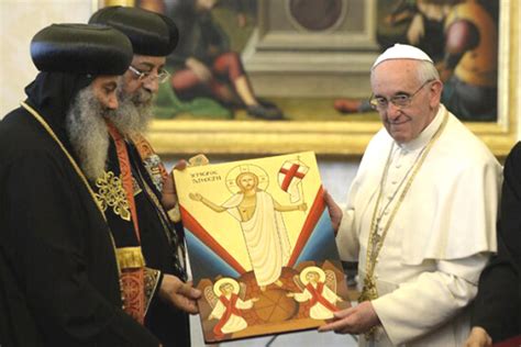 Pope Francis receives Monophysite award