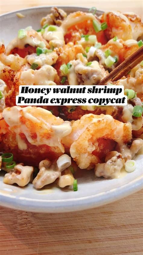 Honey walnut shrimp Panda express copycat | Shrimp recipes for dinner, Shrimp recipes easy ...