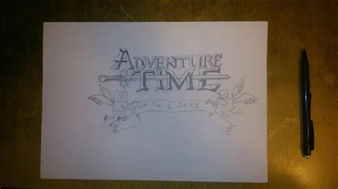 Adventure Time Logo by CoonCatLion on DeviantArt