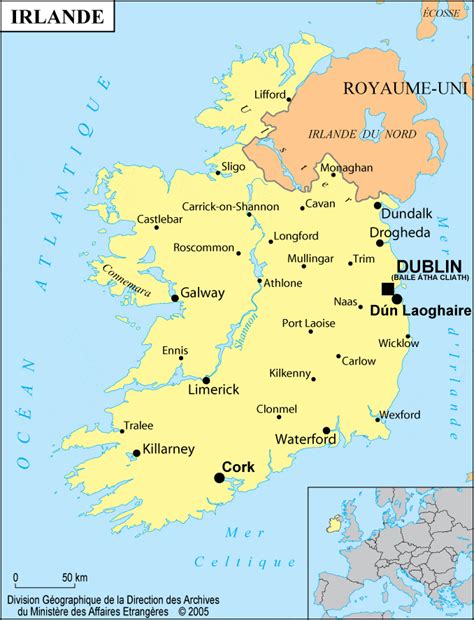 Carte d'identité: Irlande - Caracolade - Blog Voyages