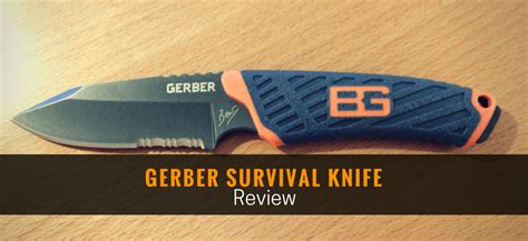 Gerber survival knife review - Bugged Out Prepper