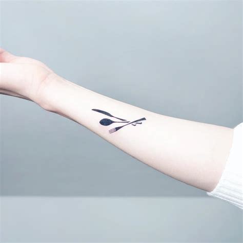 Knife Fork Spoon Tattoo - Best Tattoo Ideas Gallery