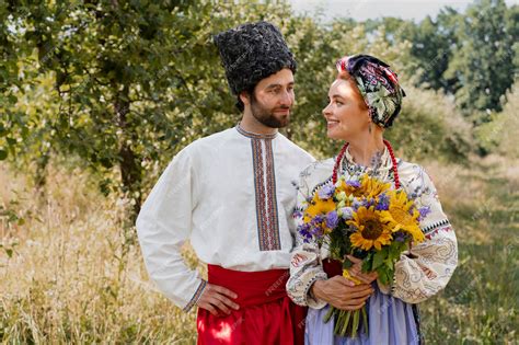 Premium Photo | Young adults wearing folk dance costume