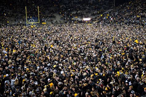 Iowa vs Michigan Football Game