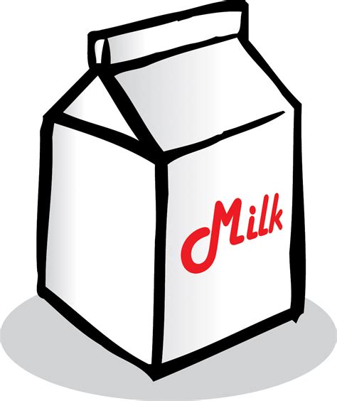 Milk Carton Outline - ClipArt Best