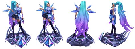 𝚂𝚎𝚛𝚊𝚙𝚑𝚒𝚗𝚎 - K/DA Seraphine - 3D Model Ultimate skin...