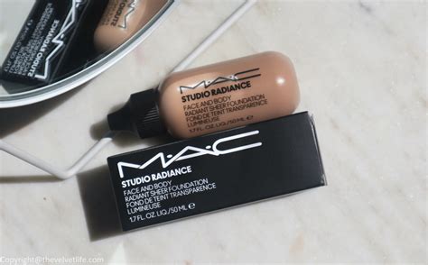 MAC Cosmetics Studio Radiance Face & Body Foundation Review - The ...