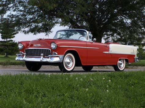 1955 Chevrolet Bel Air Convertible for Sale at Auction - Mecum Auctions