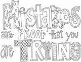 Printable Think Positive Coloring Page  Free Pages sketch template