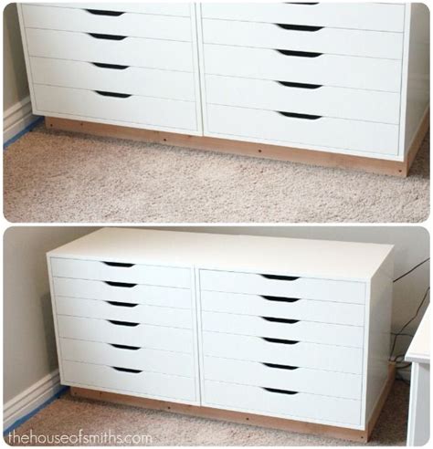 A Blogger's Office Makeover - Built-in Storage Unit - Part 1 - The House of Smiths | Ikea office ...