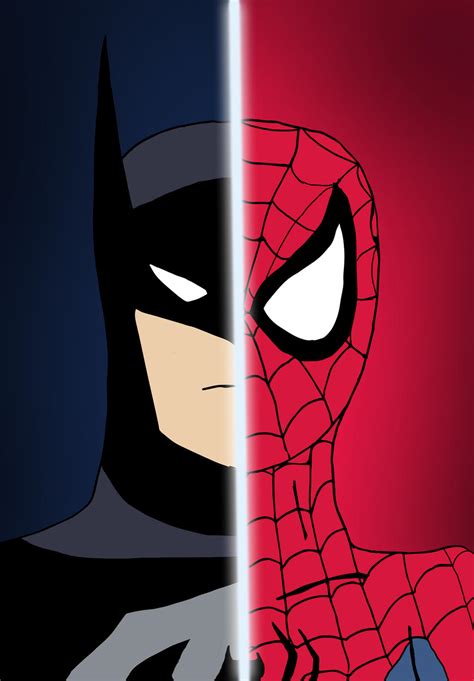 Batman/Spider-Man by edCOM02 on DeviantArt