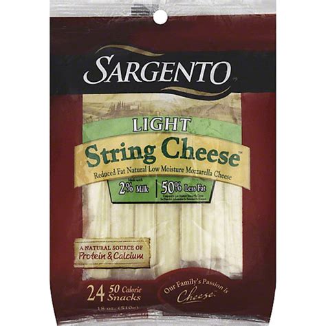 Sargento® Light String Cheese Sticks 24 ct Pack | Shop | Fishers Foods