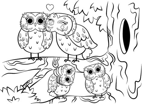 Animal Families Coloring Pages: Free & Fun Printable Coloring Pages of Animal Families for ...