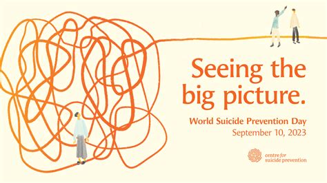 World Suicide Prevention Day 2023 - Centre for Suicide PreventionCentre ...