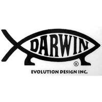 Darwin Fish Car Badge - Darwin Fish and Evolve Fish - UK Based